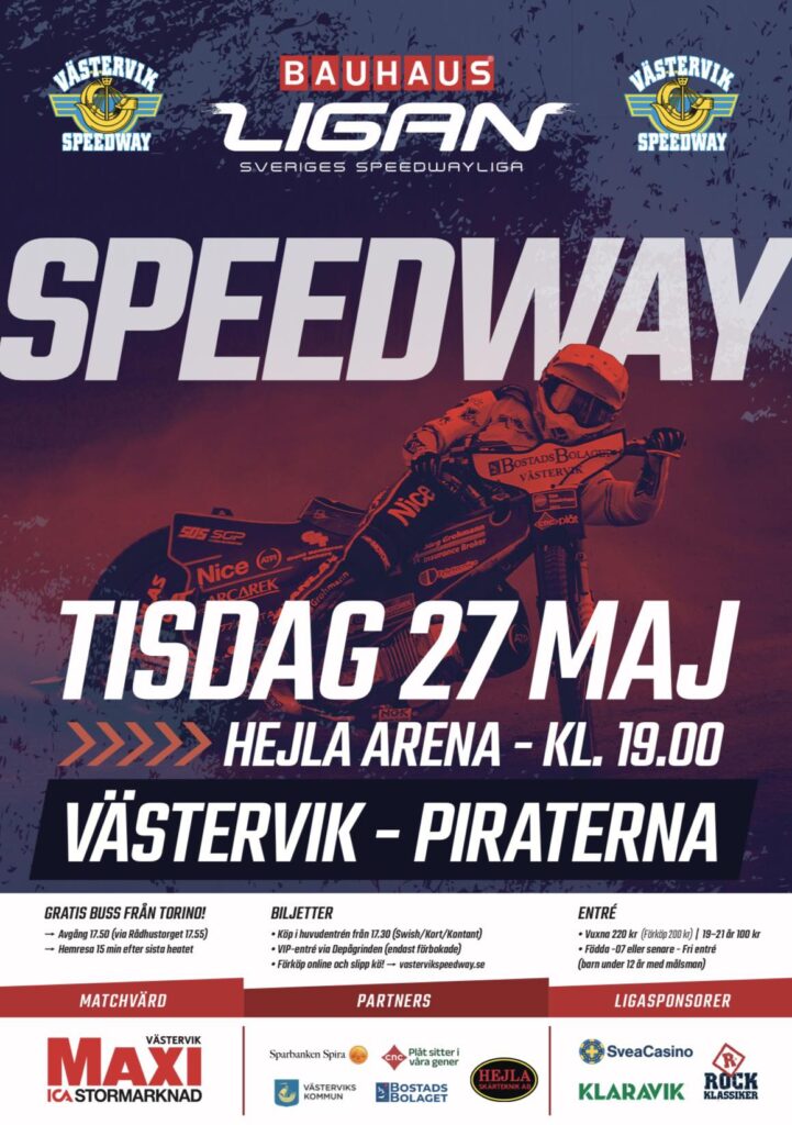 Inför matchen mot Piraterna