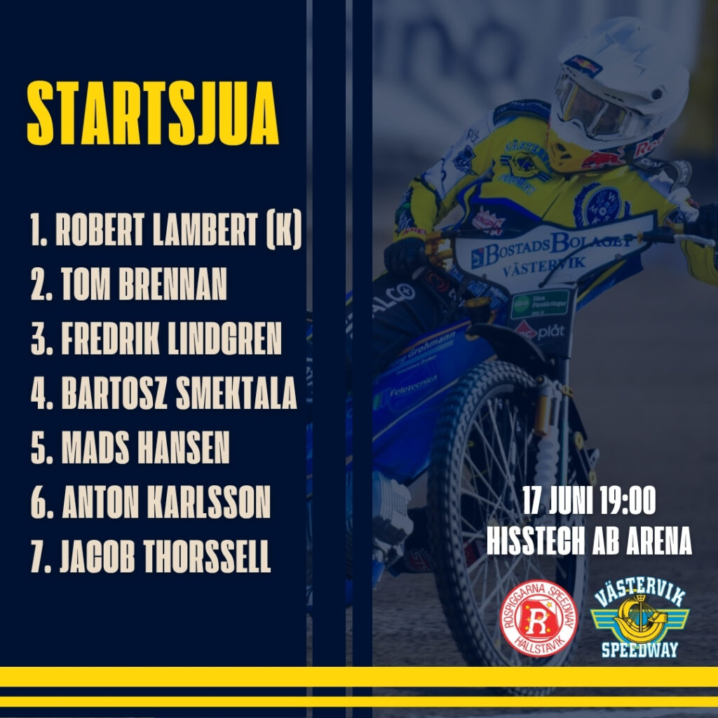 Startsjuan till tisdag
