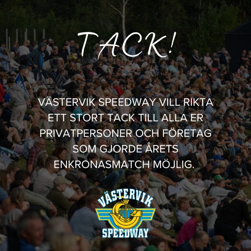 Stort tack alla som gjorde årets enkronasmatch möjlig!