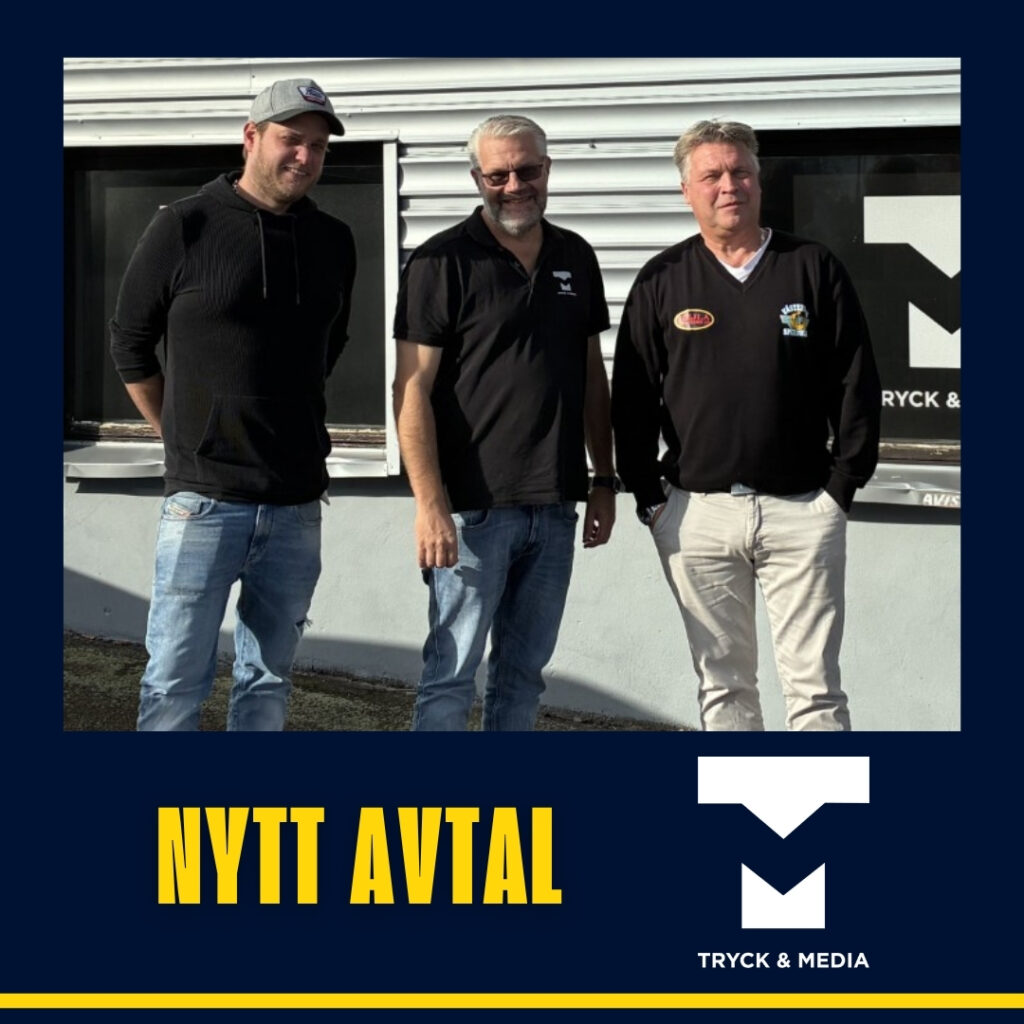 Nytt samarbetsavtal med Tryck & Media Småland AB