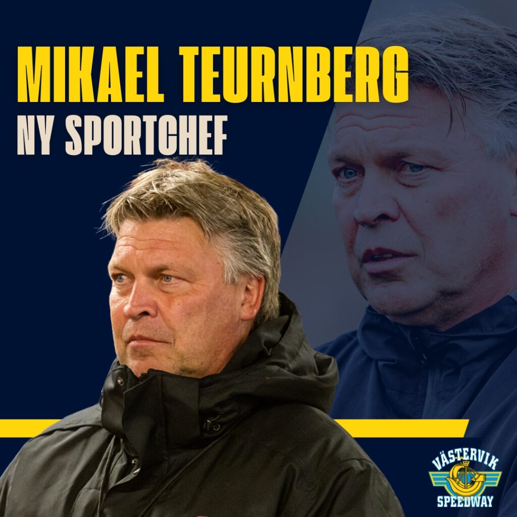 Mikael Teurnberg ny sportchef och lagledare i Västervik Speedway